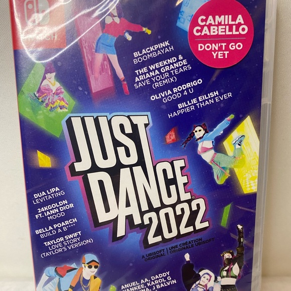 Just Dance 2022 Camila Cabello & More Artist Nintendo Switch - Picture 1 of 5